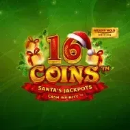 16 Coins Grand Gold Edition Santa's JackpotsVoltent